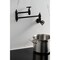Kingston Brass Wall Mount Pot Filler Faucet, Oil Rubbed Bronze KS3105CG - alternate 2