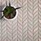 Apollo Tile Flint Gray 11.6 in x 12.1 in Recycled Glass Matte Floor and Wall Mosaic Tile 9.75 sqft/case, 10PK APLVRE8817A - alternate 2