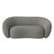 Homeroots 69in Gray Boucle Loveseat 640979 - alternate 1
