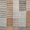 Homeroots 5' X 8' Chocolate And Gray Striped Washable Indoor Outdoor Area Rug 581702 - alternate 2