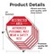 Signmission Restricted Area Authorized Personne, 6 inch X 6 inch, Vinyl Decal, 5PK OC-D-5PACK-6-174 - alternate 2