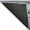 Homeroots 9' X 12' Blue Gray And Ivory Striped Washable Indoor Outdoor Area Rug 613264 - alternate 2