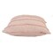 Homeroots Set of Two Pink Ribbed Cotton Throw Pillows With Fringe, 2PK 554612 - alternate 2