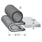 Trim-Lok HARDWARE SEALS WEATHERSTRIP RV Roll 25 Foot Length PVC For Sealing Luggage Doors Tool Boxes Ton 3100B3X1/8A-25 - alternate 2
