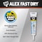 Dap Acrylic Latex Caulk Plus Silicone 5.5 FL OZ White 7079818408 - alternate 2