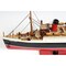Homeroots 12" Black and Red Solid Wood Hand Painted RMS Queen Mary Large Model Boat 401876 - alternate 2