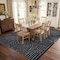 World Rug Gallery Circles Arch Shag Area Rug 7 ft 10 in x 10 ft Anthracite WR119ANTHRACITE8X10 - alternate 2