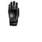 Zero Friction Men's Compression-Fit Work Gloves Black One Size Fits Most 1 pair WG15010 - alternate 1