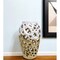 Homeroots 13" Gold And White Pierced Urn Porcelain Table Vase With Sculptural Details 569273 - alternate 3
