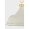 Hudson Valley Lighting Painted No. 1 Pendant in Aged Brass/Off-White by Mark D. Sikes MDS300L-AGB/OW - alternate 4