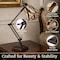 Lavish Home Tiffany Architect Desk Lamp with Stained Glass Shade, Bronze 72-TIFF-16 - alternate 2