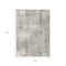 Homeroots 9' X 12' Beige And Gray Geometric Washable Indoor Outdoor Area Rug 618587 - alternate 2