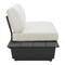 Homeroots 79" Beige Polypropylene Sofa 667652 - alternate 2