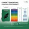 Anzzi 17.13 in " x 8.07 in " x 12 in " 180,000 WH-AZ51-180-NGO - alternate 3