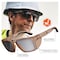 Ergodyne SIXTEN-AFASPC Translucent Tan Frame Clear Photochromic Lens Photochromic Safety Glasses SIXTEN-AFAS-PC - alternate 2