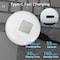Alpha Digital Bluetooth 5.2 Earbuds-  Stereo/Noise Cancel, 30Hr Battery - White Q81 - alternate 2