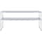 Amgood 12 in. x 72 in.  Stainless Steel Double Deck Over Shelf AMG DOS-1272 - alternate 2