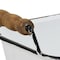 Homeroots 6" White Metal Bucket 487943 - alternate 2