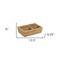 Homeroots 14" Brown Solid Wood Desk Organizer 399661 - alternate 2