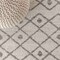 Jonathan Y Aksil Moroccan Beni Souk Cream/Gray 3 ft. x 5 ft. Area Rug MOH208B-3 - alternate 2