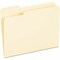 Universal File Folder 9-3/8" x 11-3/4", 1/3-Cut Tab, Manila, 100PK UNV12213 - alternate 2