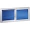 Duo- 31.875'' W. x 19.5'' H White Vinyl Double Slide Basement Window 3220 BDS - alternate 2