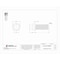 Zoro Select Not Graded, 3/8"-16 Flange Bolts, Plain Stainless Steel, 1 in L, 5 PK 1-12B-37C-100 - alternate 2