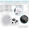 Pyle Pyle Pair 8" Bluetooth Flush Mount In-wall Speakers - Quick Connections, Polypropylene Cone, 250W PDICBT852RD - alternate 2