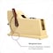 Scotch Handheld Tape Dispenser, 1 in Max. Tape Width, 3 in Tape Core Dia., Plastic, Putty M920 - alternate 2