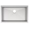 Whitehaus Collection Whitehaus 30 in Undermount Single Bowl 16 Gauge Brushed Stainless Steel Workstation Sink WHSW3019 - alternate 2
