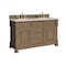 James Martin Vanities Brookfield 60" Double Vanity, Pecan, w/ 3 CM Siberian Silestone Top 547-V60D-PCN-3SFR - alternate 2