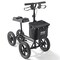 Vevor Knee Scooter Aluminum Steerable Knee Walker Folding Recovery Scooter 350LB HFK-9277KD - alternate 1