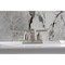 Kingston Brass Double-Handle 4" Centerset Bathroom Faucet with Pop-Up Drain, Brushed Nickel FSC4648CML - alternate 2