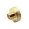 Firesafe 2-1/2" Female NH/NST X 1-1/2" Male NH/NST Brass Rigid Fire Hose/Hydrant Reducer Adapter w/Pin Lug 8612024 - alternate 2