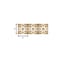Homeroots 4" x 4" Papaya Peel and Stick Removable Tiles 400494 - alternate 2