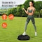 Vevor 26" Half Exercise Ball Trainer Yoga Balance Stability Ball Resistance Band AJ-20-4 - alternate 2