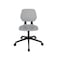 Safco Task Chair, Gray, Blk, Polyurethane, Swivel 7825GR - alternate 2