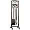 Simple Spaces Simple Spaces CPO90501AC3L Fireplace Tool Set, Antique Bronze, 5-Piece CPO90501AC3L - alternate 1
