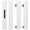 Ritescreen Sliding Screen Door, Left Hand, White, PetScreen Mesh, 29.125 in W x 75.25 in H KD.144EXT-C01-MSPT-H75 0.25 - W29 0.125-LH - alternate 2