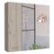 Homeroots 24" Light Gray Wood Floating Single Door Bathroom Vanity And Medicine Cabinet With Mirror 543584 - alternate 1