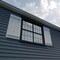 Ekena Millwork Rustic Four Board Joined Board-n-Batten Sandblasted Faux Wood Shutters, 22W x 32H, PR SHUBJS22X32SDPR - alternate 3