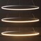 Jonathan Y Brice 35" Modern Contemporary Metal Round Dimmable Integrated LED Pendant, Matte White JYL7220I - alternate 2