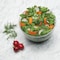 Oxo Good Grips Salad and Herb Spinner, 2.44 qt Basket, 3.03 qt Bowl Capacity, 8 in Dia, 7 in H, Clear 1045409 - alternate 2