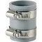 Prosource Coupling, 1 in x 1 in, PVC, Grey KJ-002 - alternate 1