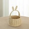 Wickerwise Hand-Woven Easter Bunny Ear Basket with Handle - Multi-Purpose Paper Rope Wicker Basket for QI004723.N - alternate 2