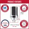 Coyote Wheel Accessories WHEEL INSTALLATION KIT 5 Lug Kit 14 Millimeter x 15 Thread Size 60 Degree Conical Acorn 166 In 53K548 - alternate 2