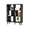 Homeroots 49" Charcoal Seven Tier Cube Bookcase 480462 - alternate 1