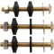 Do It Best 5/16'' x 3'' Brass Sponge Rubber Tank Bolts, 3PK IB835-181 - alternate 2