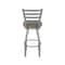 Holland Bar Stool Co 410 Jackie Stainless Steel 36in Swivel Bar Stool with Graph Cork Seat 41036SS017 - alternate 3