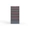 Strong Hold 6 drawer cabinet - (1x 6ft, 2x 7ft, 2x 8ft, 1x 12ft) - Red accents - Keyed Different S3060-PPDAS-0602DS - alternate 1